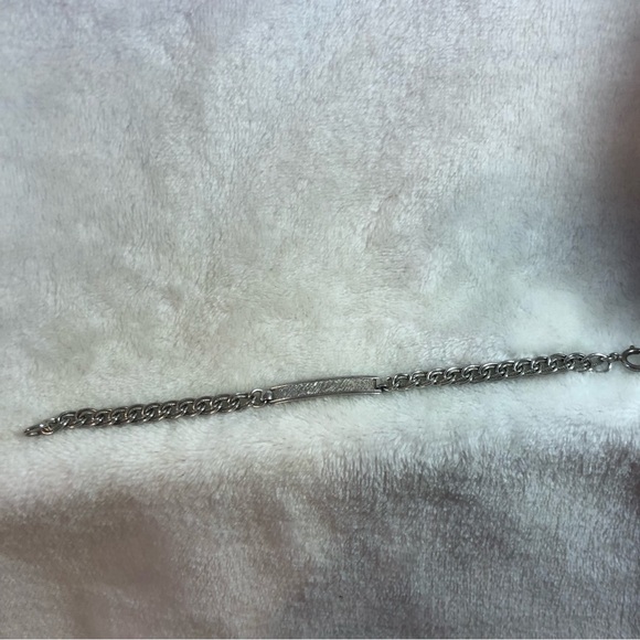 Vintage Forstner child or ladies double link ID bracelet - Picture 2 of 8